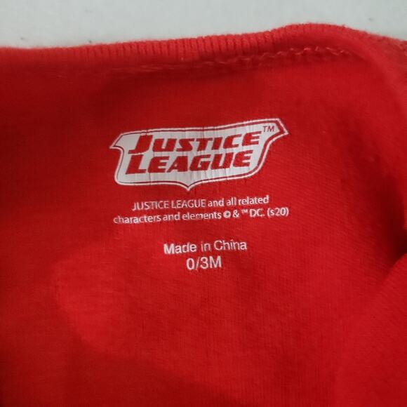COPY - Justice League Baby oncies 0-3 months - Picture 3 of 5